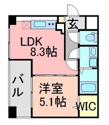 エルヴィータ駅南の物件間取画像